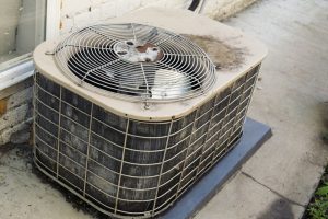 old-rusty-outdoor-unit-of-ac